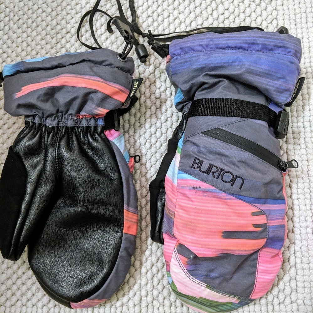 Burton Snowboard Mittens- womens adult small
